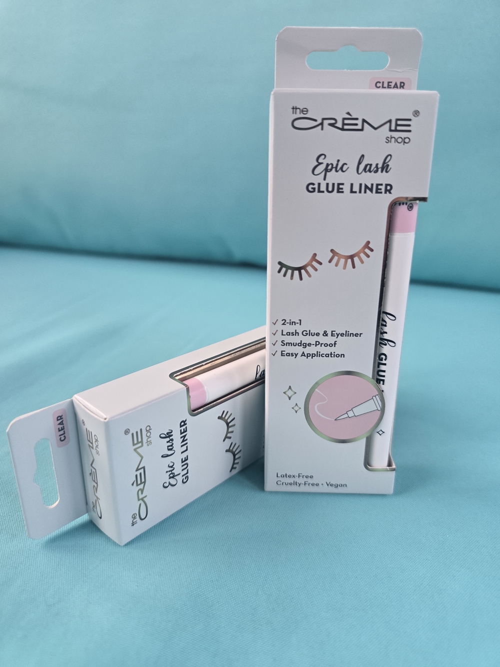 💚 The Crème Shop Epic Lash Clear Glue Liner - Clear - Picture 1 of 2